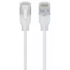 Tinklo kabelis Ubiquiti UACC-Cable-Patch-EL-C6A-0.3M-W RJ-45 Cat6a 0,3 m permatomas baltas