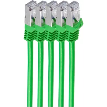 Tinklo kabelis ShiverPeaks BS75512-G-SET5 2m Cat7 S/FTP