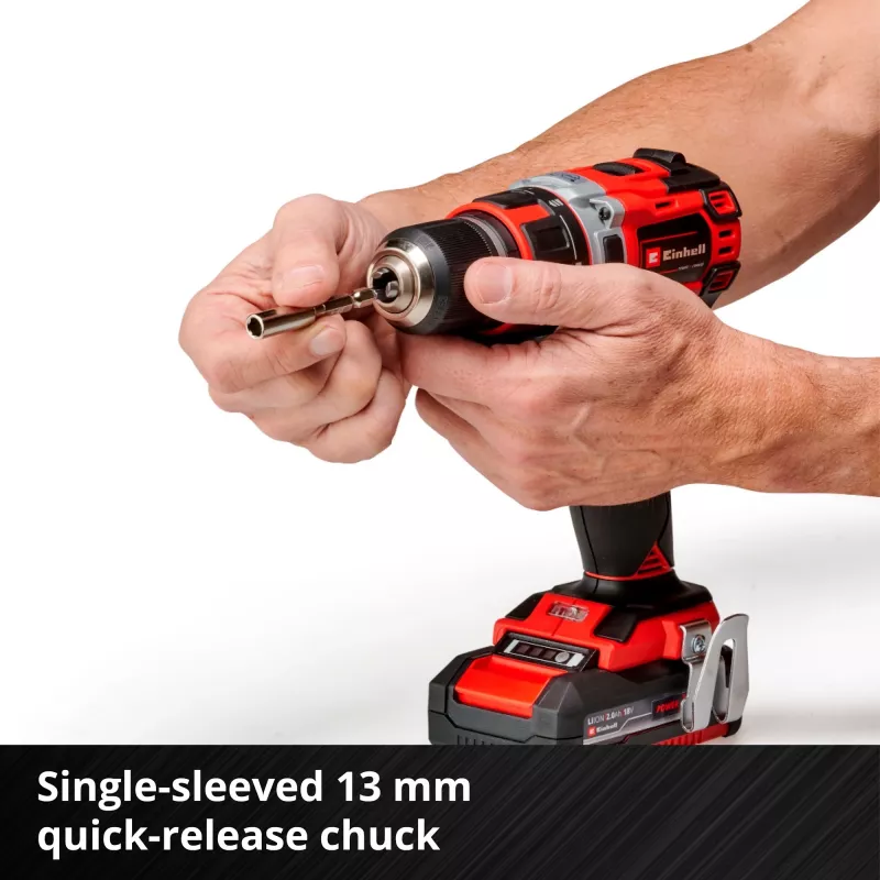 Einhell 4513896 Belaidis gręžtuvas, juodas