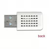 WLAN tinklo kortelė DeLOCK 12770 USB 5000 Mbit/s belaidė balta