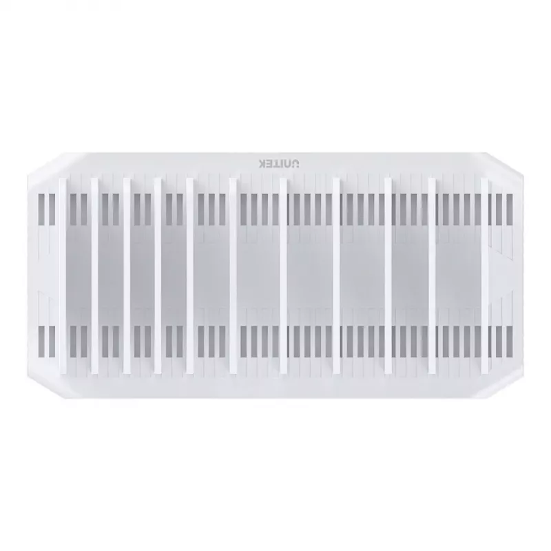 Unitek įkrovimo stotelė 10X USB 2.4A 60W balta