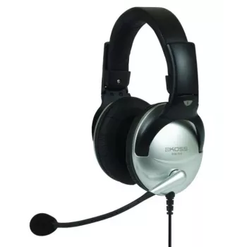 Koss SB45 ausinės su laidu ant galvos Skambučiai / Muzikai Juoda, Sidabrinė