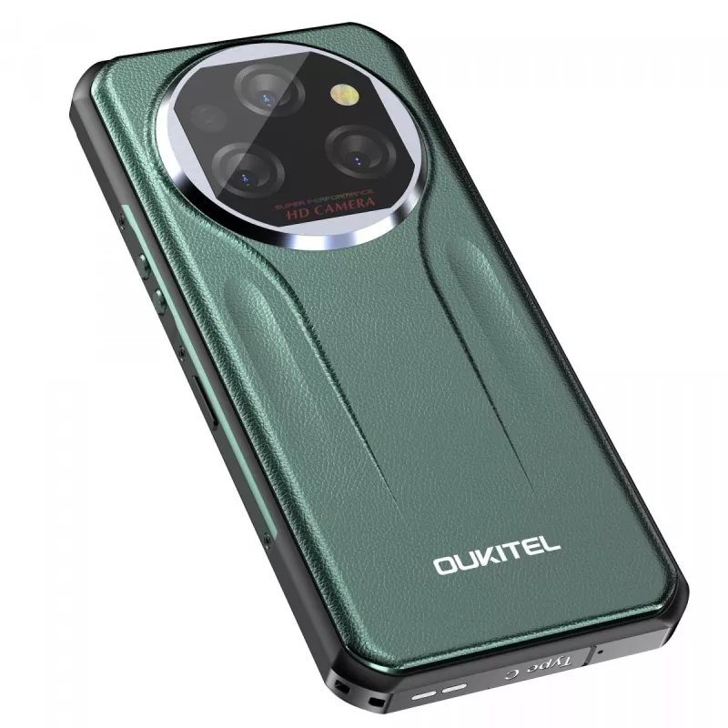 Išmanusis telefonas Oukitel WP39 Pro 6,3 colio 12 GB RAM 512 GB žalias