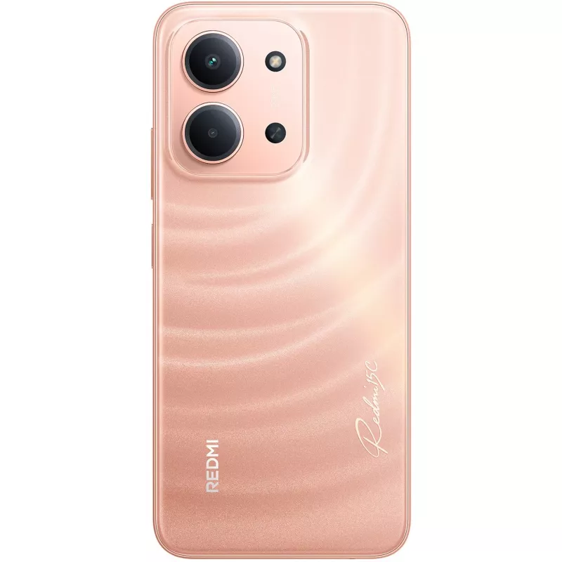 Xiaomi Redmi 15C 4G išmanusis telefonas 4 GB RAM 256 GB, dvi SIM, oranžinis