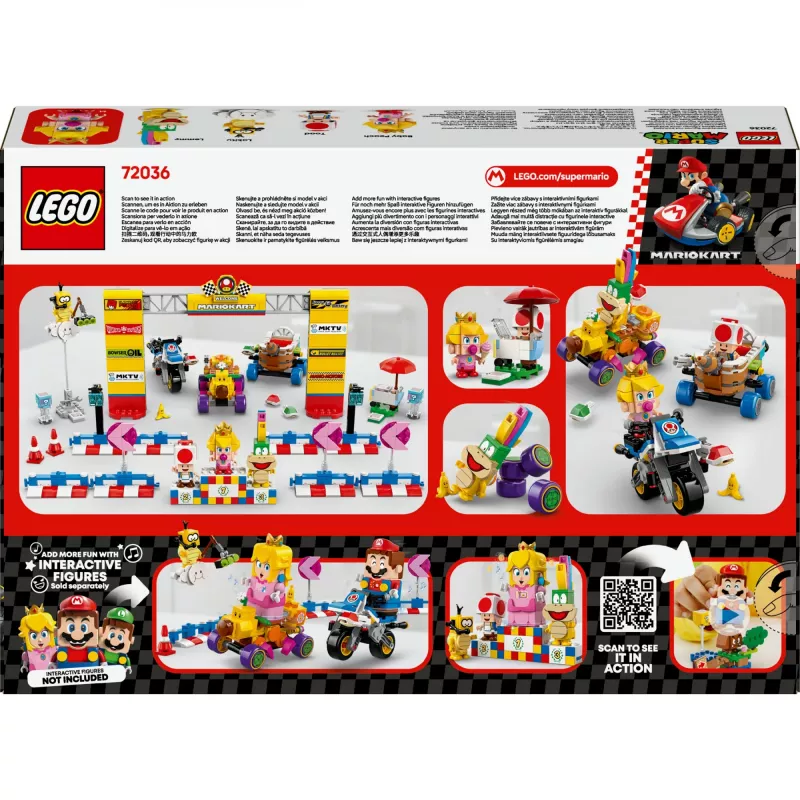 Bricks Mario Kart - Baby Peach & Grand Prix rinkinys