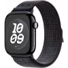 Juosta Apple 46mm Juoda/Mėlyna Nike Sport Loop išmaniajam laikrodžiui