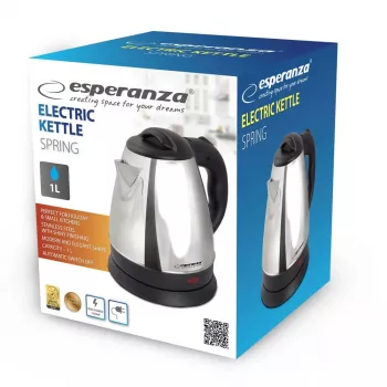 Esperanza EKK116X Elektrinis virdulys 1 L 1350 W Nerūdijantis plienas