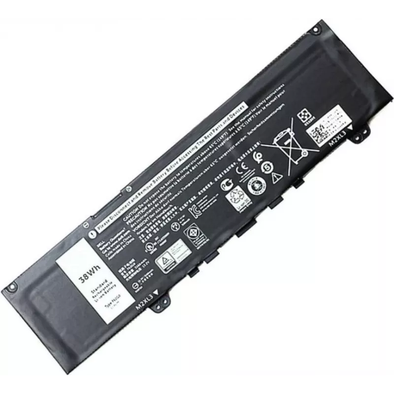 Dell baterija 38Wh, skirta Vostro 5370, ličio polimero, 11,4V / 3166mAh / 38Wh