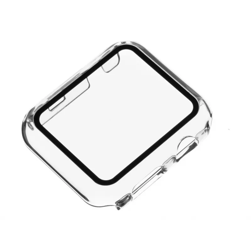 FIXED Pure Full-Body polikarbonato dėklas Apple Watch 45mm Series 8, skaidrus (FIXPUW-436)
