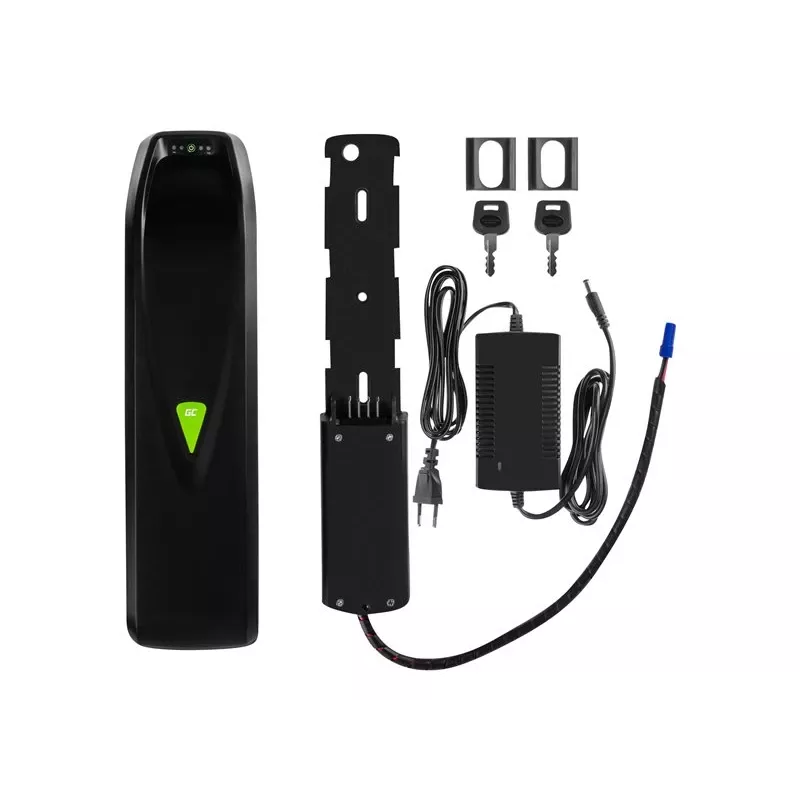 Baterija Green Cell EBIKEGCF01 36V 14500mAh ličio jonų juoda