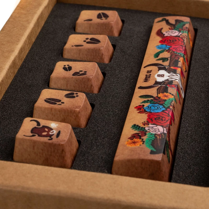 Keycap rinkinys Traitors MMXXI Ox — PBT 5‑pusių dažų sublimacija, modelis TRDMO7712