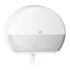Popierinių rankšluosčių dozatorius Tork Mini Jumbo Roll 132×345×275 mm, baltas, MPN 555000