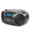 Nešiojama stereo sistema Aiwa BBTC-550BK skaitmeninė 6 W FM PLL juoda