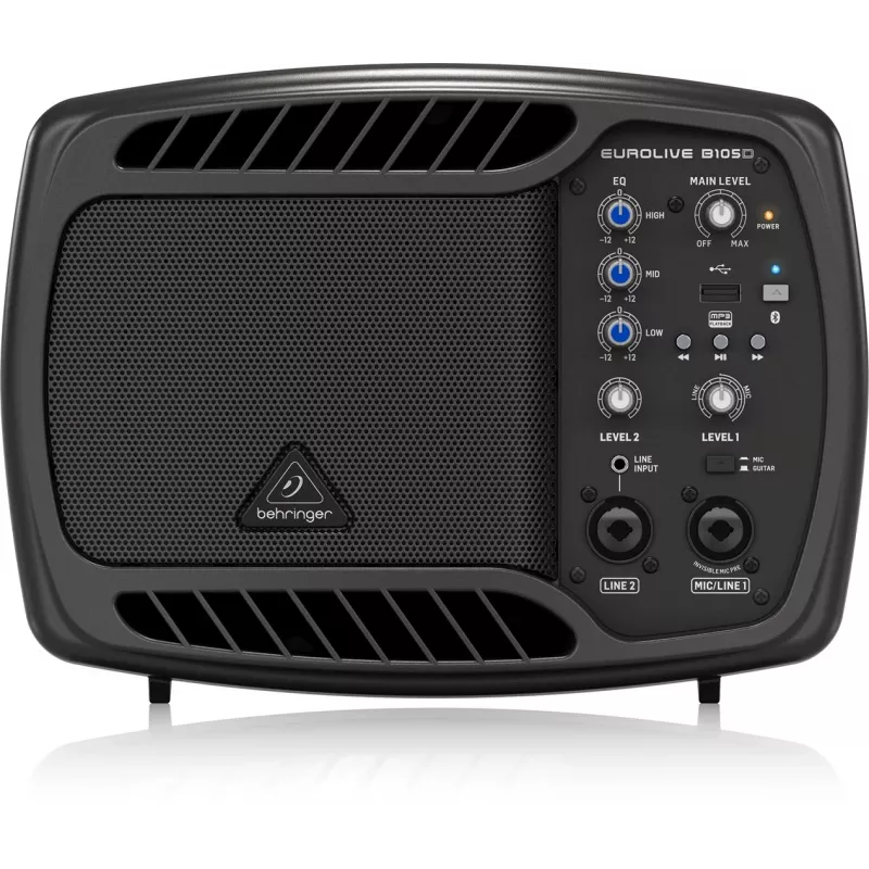 Behringer B105D garsiakalbis pilno diapazono juodas laidinis ir belaidis 50 W
