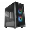 Cooler Master CP320-KGNN-S00 CMP 320, mATX, Midi-Tower, 120mm, langas, ARGB, juoda