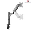 Stalinis monitoriaus laikiklis MACLEAN MC-775 32 colių (81,3 cm) ekranams, VESA 75x75–100x100, iki 8 kg, pilkas