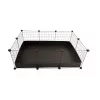 C&C Modulinis narvas 3x2 110x75 cm jūrų kiaulytėms, ežiams, juodas