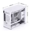 Kompiuterio korpusas Jonsbo D31 MESH Midi Tower baltos spalvos