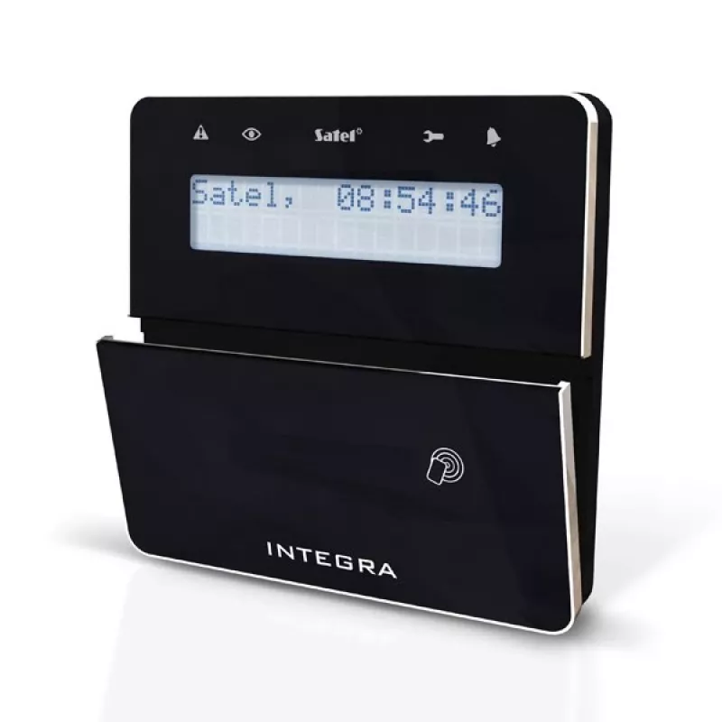 Apsaugos signalizacijos pulto klaviatūra Satel KEYPAD LCD INTEGRA INT-KLFR-B