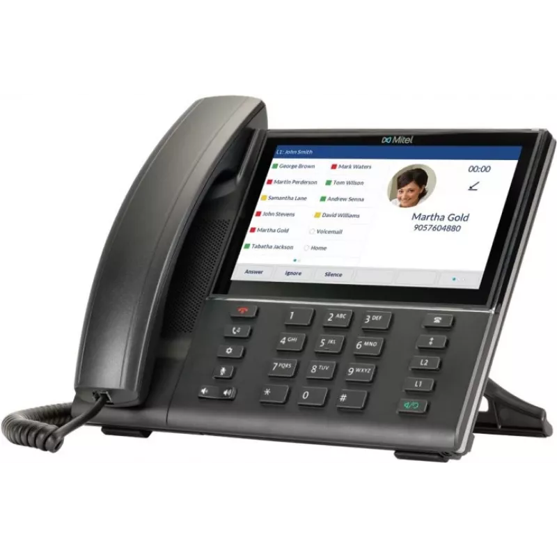 Mitel 6873 SIP telefonas - VoIP telefonas - SIP, RTCP, RTP, SRTP - 24 kabeliai (50006790)