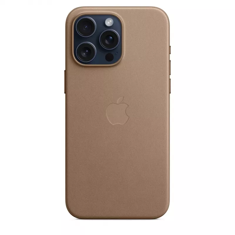 Apple iPhone 15 Pro Max FineWoven dėklas su MagSafe – taupe