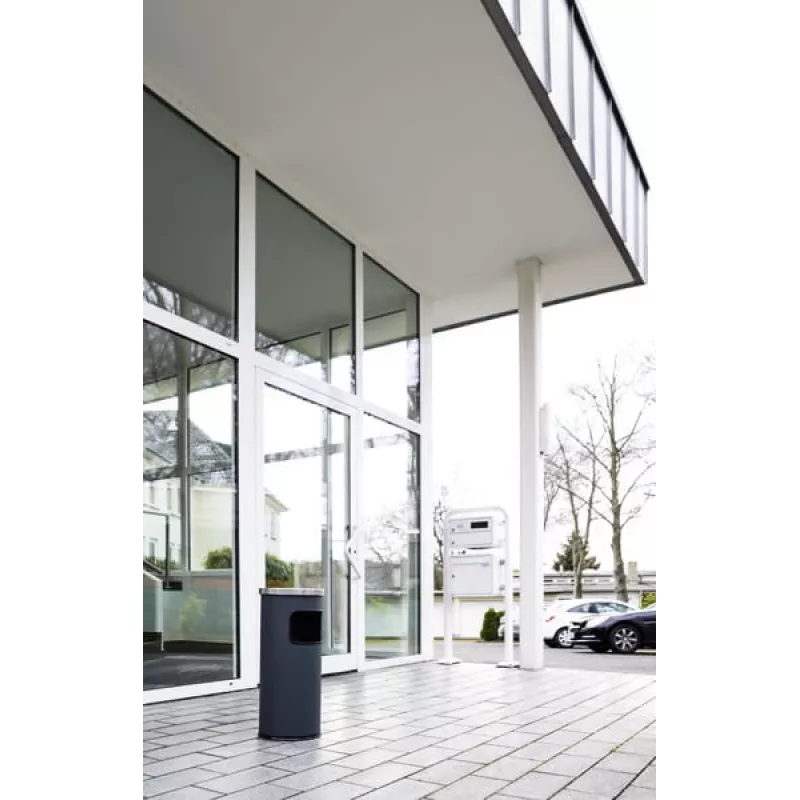 Anglies kepsninė Patvari 3332 Apvali Metalinė Skersmuo 25 cm Aukštis 630 mm