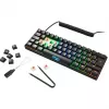 SKILLER SGK50 S4, žaidimų klaviatūra juoda, DE išdėstymas, Kailh Red