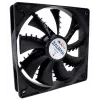 Zalman ZM-F3(SF) kompiuterio aušinimo sistema Kompiuterio korpuso ventiliatorius 12 cm Juodas