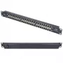 Extralink PoE injektorius 24 prievadų 24x 100Mb/s RJ45, montuojamas į stovą
