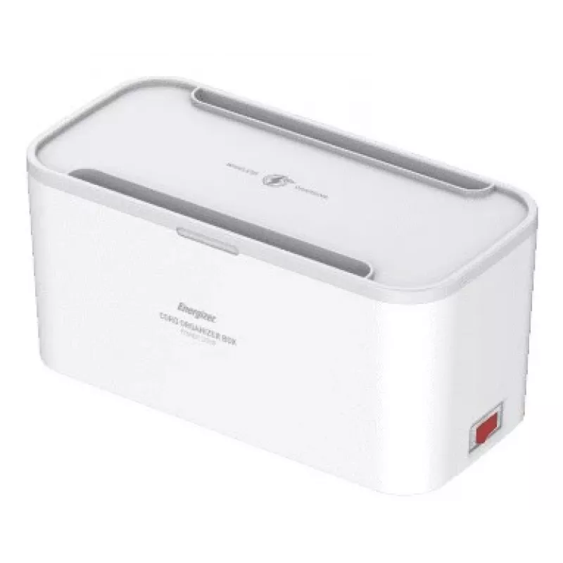 Energizer EPB2500W03EU maitinimo ilgintuvas — 2 m laidas, 5 kintamosios srovės lizdai, 2500 W, skirtas naudoti patalpose, baltas