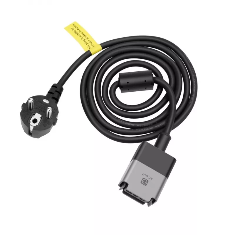 Maitinimo laidas EcoFlow EFL-BKWAC-3M-EU