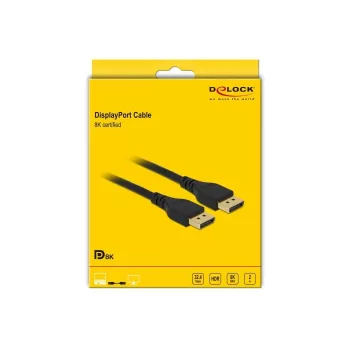 DisplayPort laidas DeLOCK 85910 8K 60 Hz 2 m