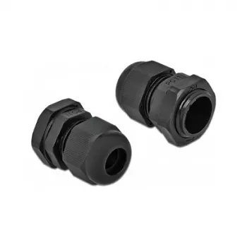 Kabelio sandariklis DeLOCK 60196 juodas plastikas 10 vnt.