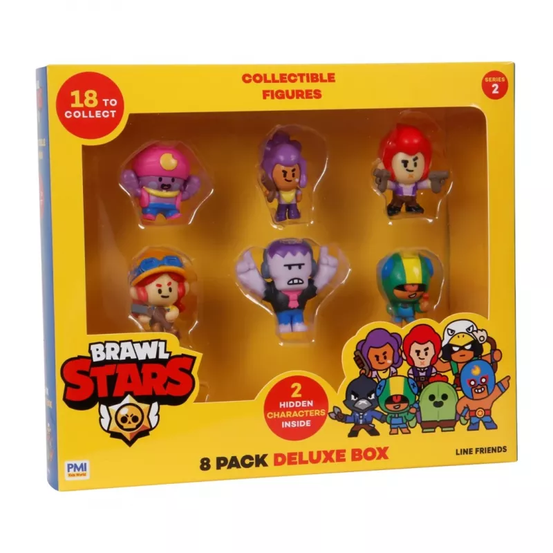 Brawl Stars S2 Figures -8 Pack Deluxe Box VER.A