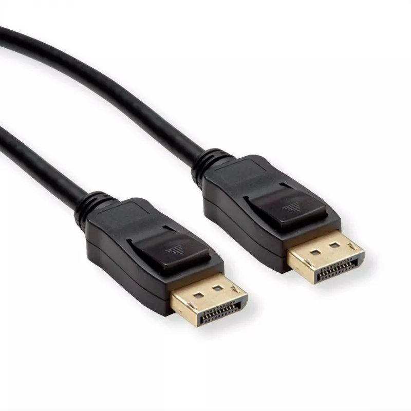 Value DisplayPort laidas DisplayPort kištukas, DisplayPort kištukas 1,50 m juodas 11.99.5798 ekranuotas