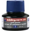 Markerio papildymas Edding RBTK 25, 25 ml mėlyno rašalo, skirtas Edding markeriams