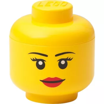 „Room Copenhagen“ „Storage Head Mini“ – su LEGO suderinamas laikymo konteineris 40331725, „Copenhagen Girl“ dizainas