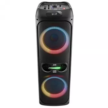 Nešiojama vakarėlių kolonėlė JVC XS-EP624B — juoda, maitinama baterijomis, Bluetooth