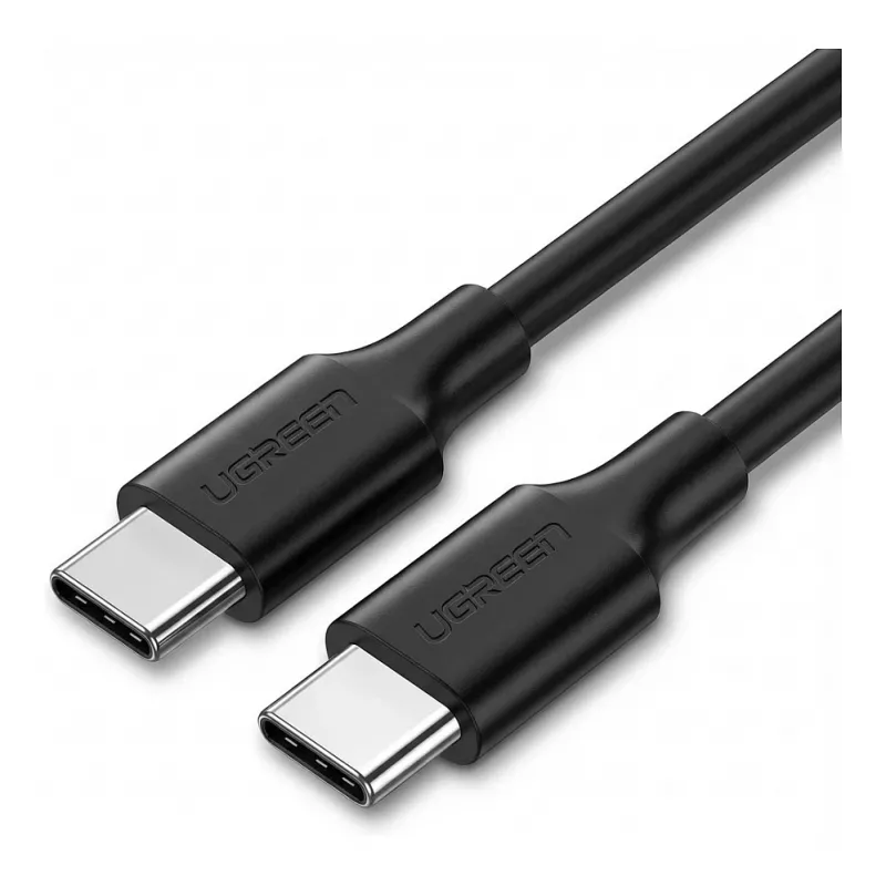 USB-C į USB-C kabelis UGREEN UGR1154BLK, 3 m, juodas