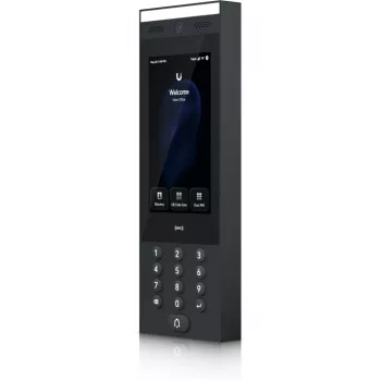 Ubiquiti G3 Intercom INDOOR/OUTDOOR domofono terminalas, skirtas gyvenamųjų ir komercinių pastatų įėjimo užklausoms valdyti su Touch Pass palaikymu