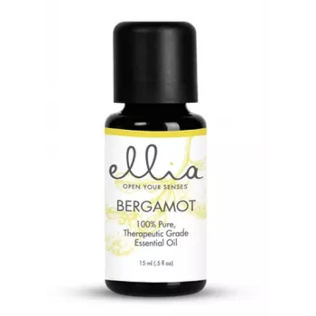 Eterinis aliejus Ellia Bergamot 100 % grynas 15 ml - Aromaterapinis aliejus