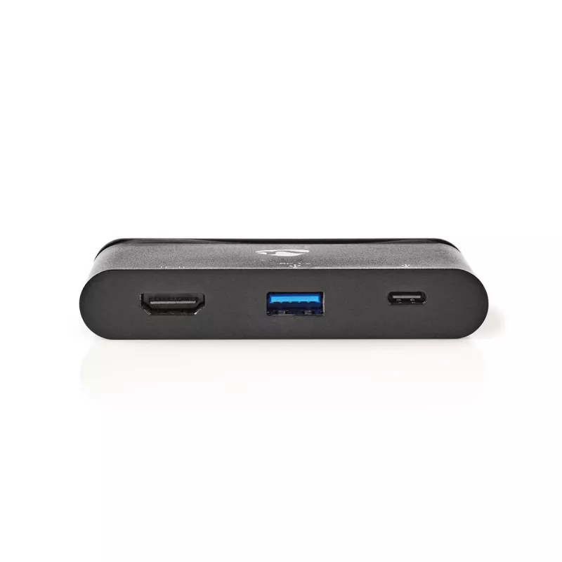 Nedis USB adapteris USB 3.1 USB Type-C™ USB Type-A / USB Type-C™ / 1x HDMI®, juoda (TCARF240BK)