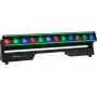 LED juosta EUROLITE PIX-12 Swing QCL Zoom 12× RGBW — scenos apšvietimo įrenginys su priartinimu ir siūbuojančio pikselių valdymo funkcija