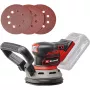 Grindų šlifuoklis EINHELL TP‑RS 18/32 Li BL Solo — 24 000 aps./min, Juoda/Raudona, 1,11 kg