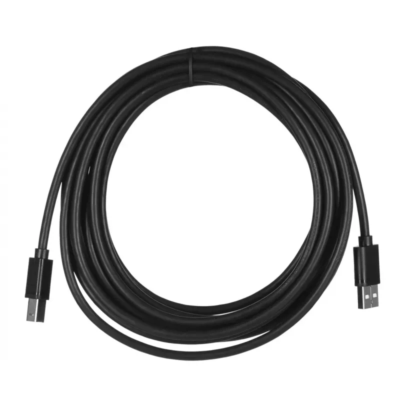 UNITEK Y-C421GBK USB laidas 5 m USB 2.0 USB A USB B Juoda