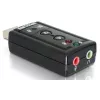 DeLOCK USB garso adapteris 7.1 - Garso plokštė - Stereo - USB (61645)