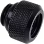 Alphacool Eiszapfen 13mm HardTube prisukama jungtis G1/4 – giliai juoda (17262)