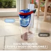 Šluota VILEDA Microfibre 1200 ml šlapiai, 360° besisukanti galvutė, 140,5 cm kotas, nuimama skalbimo mašinoje skalbianti galvutė