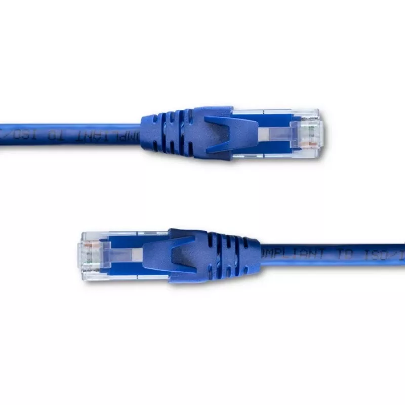 Patchcord kabelis QOLTEC 54534 2xRJ45 UTP CAT6 5m juodas