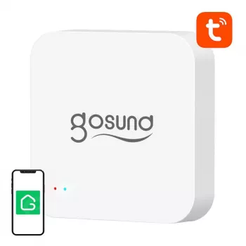 Tinklų sietuvas Gosund G2 — išmanusis Bluetooth BLE Wi‑Fi Mesh tinklų sietuvas su Tuya signalizacijos funkcija